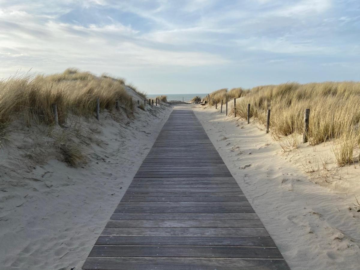 Strandhuis De Zeeparel Met Hottub Petten Kültér fotó