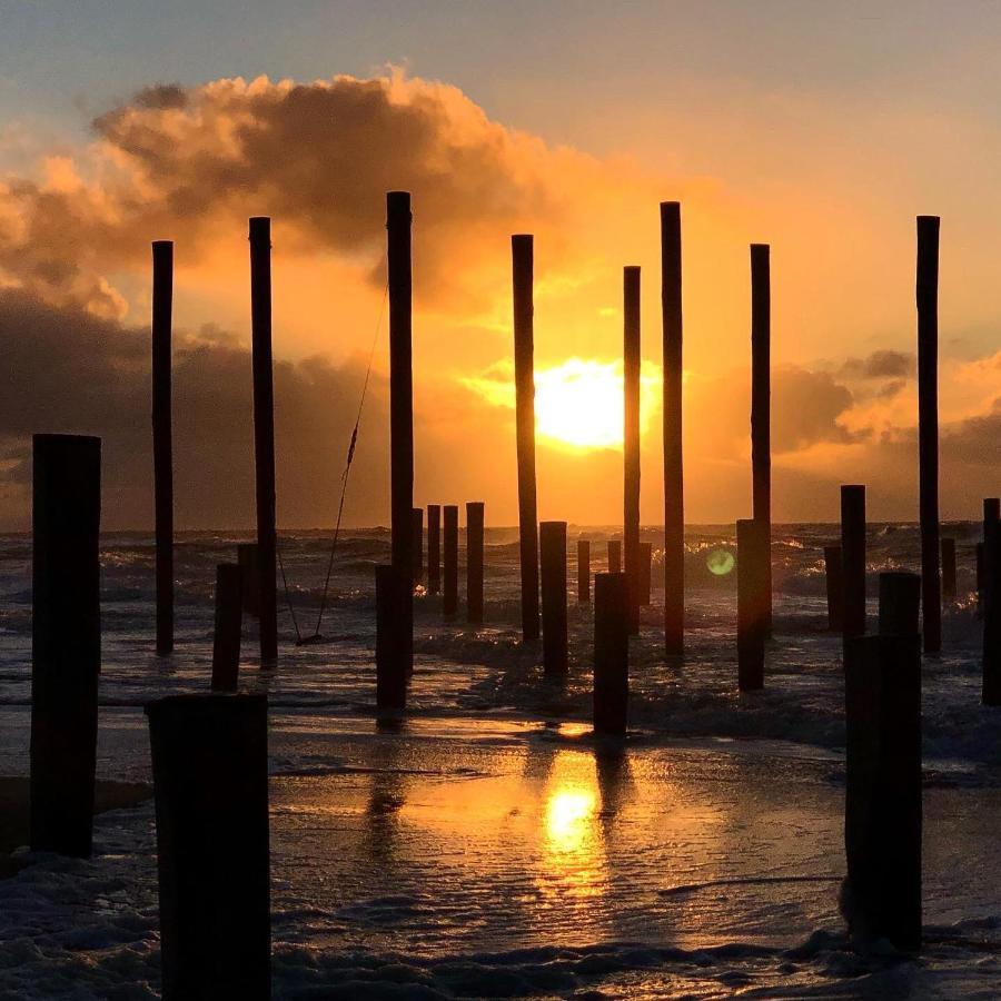 Strandhuis De Zeeparel Met Hottub Petten Kültér fotó